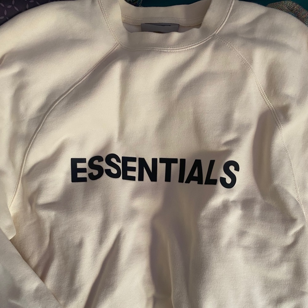 FOG essential cream crew neck